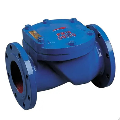 Des Roheisen-QT450 angeflanschtes Sicherheitsventil Rückschlagventil-hydraulische des Abwasser-PN10 Klappe