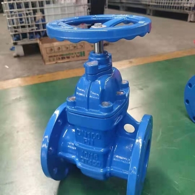 QT450 Roheisen-Form-Stahl PN16 Dn200 flanschte Schieber für Wasser