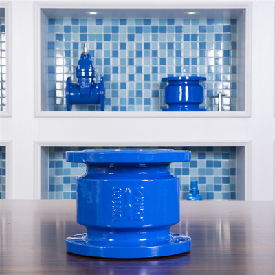 Flanschte duktiles stilles Rückschlagventil PN10 PN16 DN100 des Roheisen-QT450 Enden