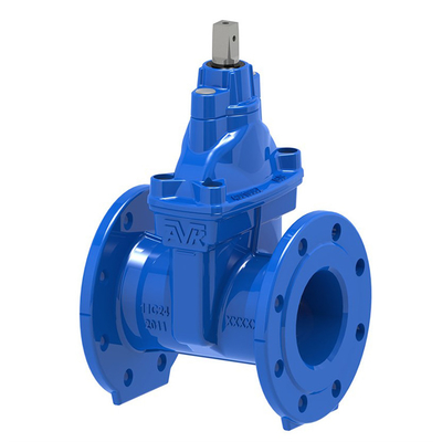 Roheisen-Wasser-Druck-weicher Dichtungs-Schieber GGG40/50 QT450 DN100 F4