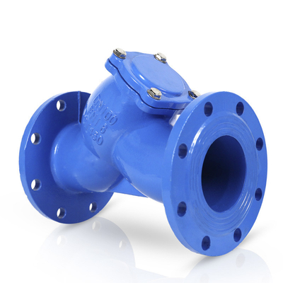 DIN/BS DN100 Pn10 Pn16 Flexible Gusseisen DIN3202 F1 Flansche Y-Strainer