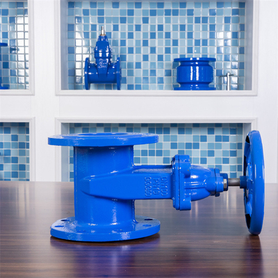 QT400 Flansch-Schieber des Roheisen-Form-Stahl-PN10 Dn50 für Wasser-mehrfache Farbe